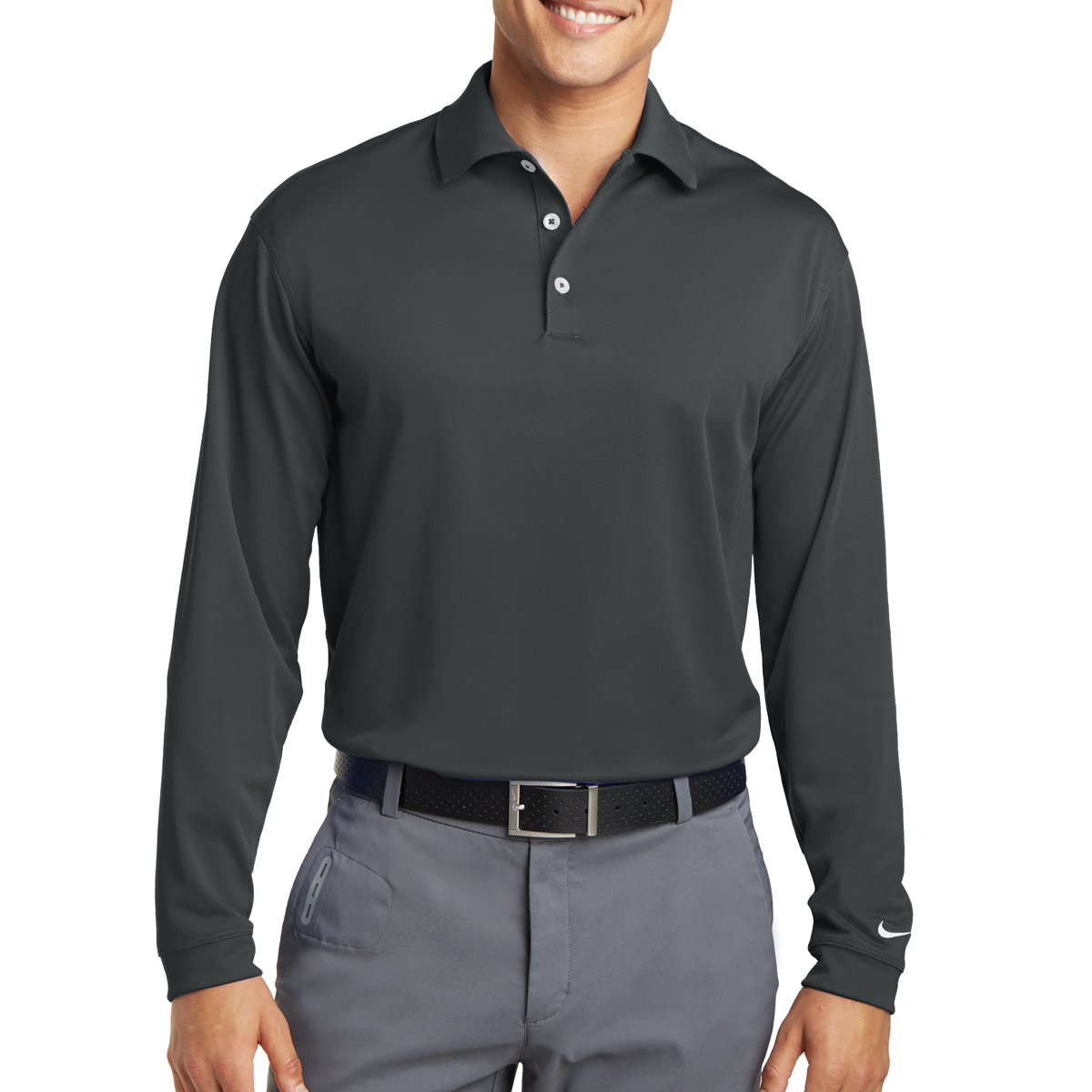 Nike Tall Long Sleeve Dri-FIT Stretch Tech Polo