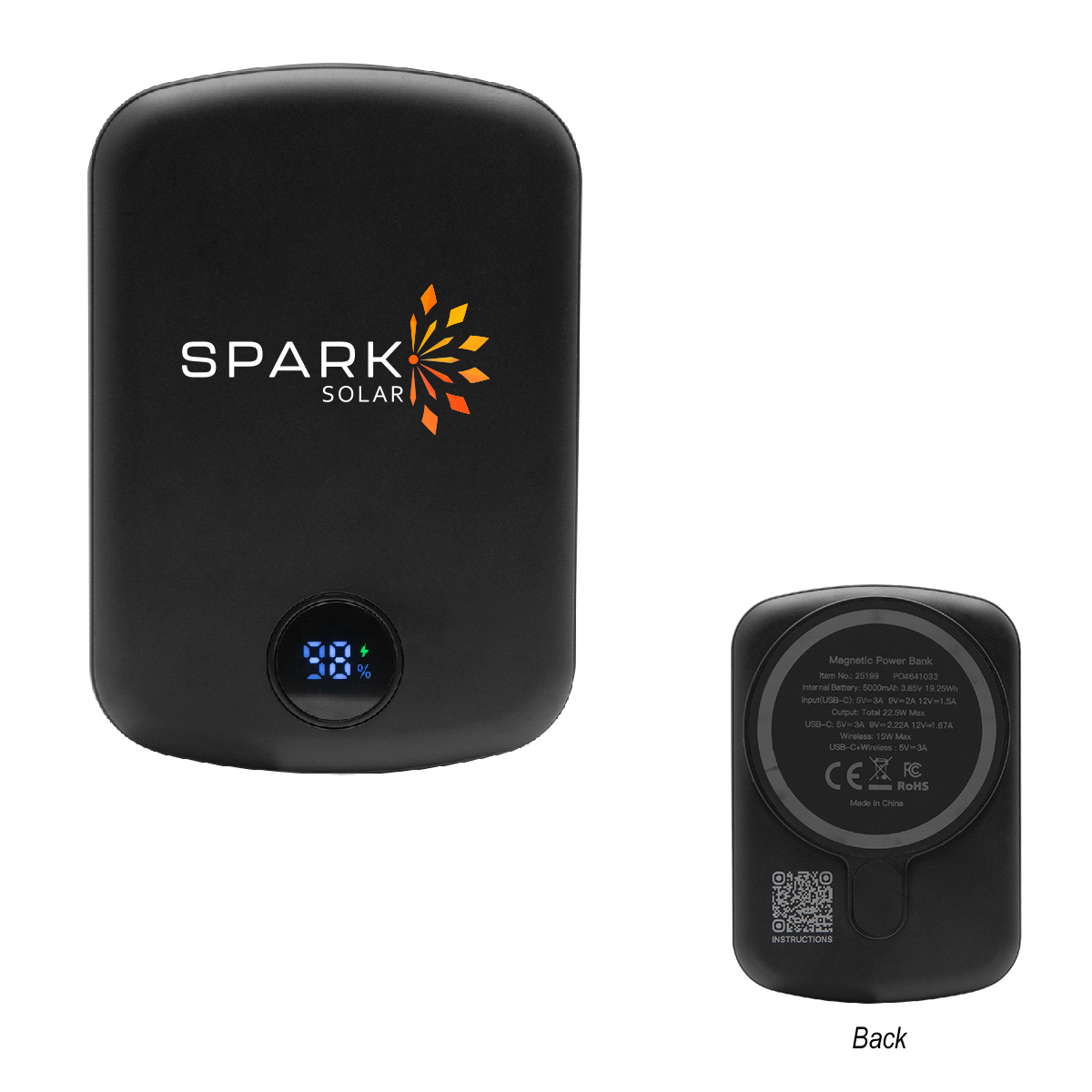 15W Mag Max Wireless Charger Power Bank
