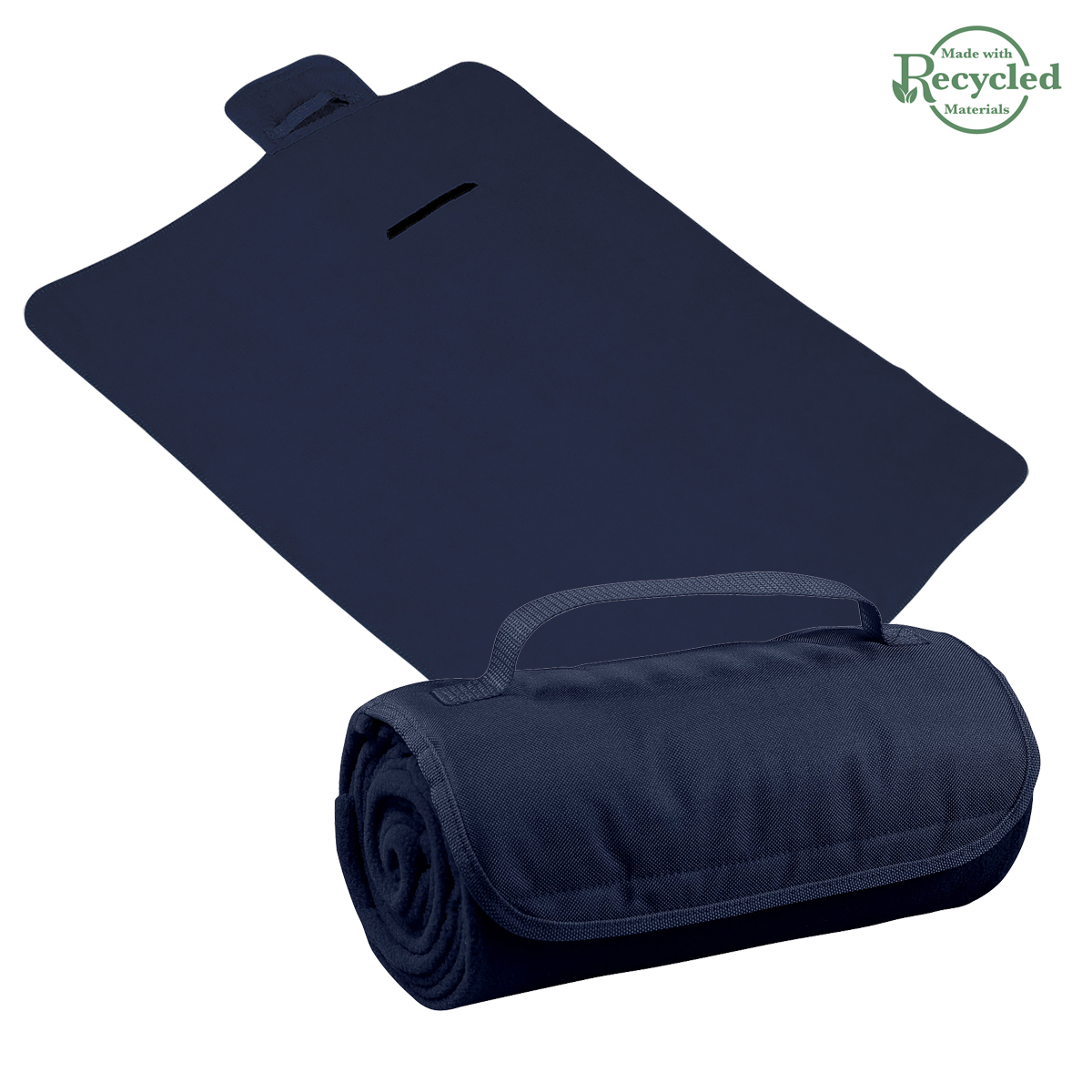 Recycled Roll-Up Blanket